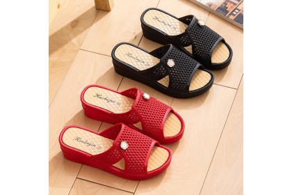 Smartchoice* Women's Thick-soled Wear-resistant Non-slip Mid High Sandals
