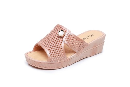 Smartchoice* Women's Thick-soled Wear-resistant Non-slip Mid High Sandals
