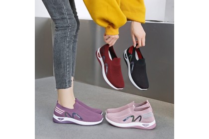 Smartchoice* Women's Lightweight Sole Breathable Walking Running Sports Shoes