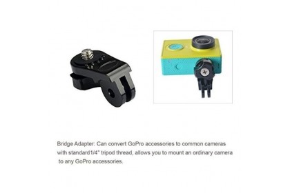 *SmartChoice*ReadyStock*Sport Camera  Accessories Tripod Mount Adapter AS100v/30V/AEE  Xiaomi Yi Action action camera【G15】