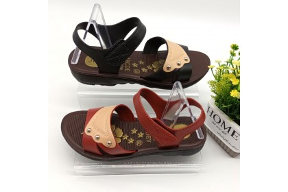 SmartChoice*New Fashion Mom PVC Women Sandals Casual Ladies Summer Flat Selipar musim panas ibu sandal【G10】