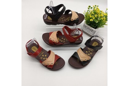 SmartChoice*New Fashion Mom PVC Women Sandals Casual Ladies Summer Flat Selipar musim panas ibu sandal【G10】