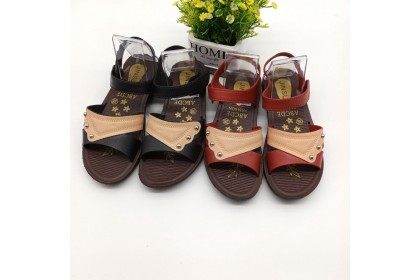 SmartChoice*New Fashion Mom PVC Women Sandals Casual Ladies Summer Flat Selipar musim panas ibu sandal【G10】